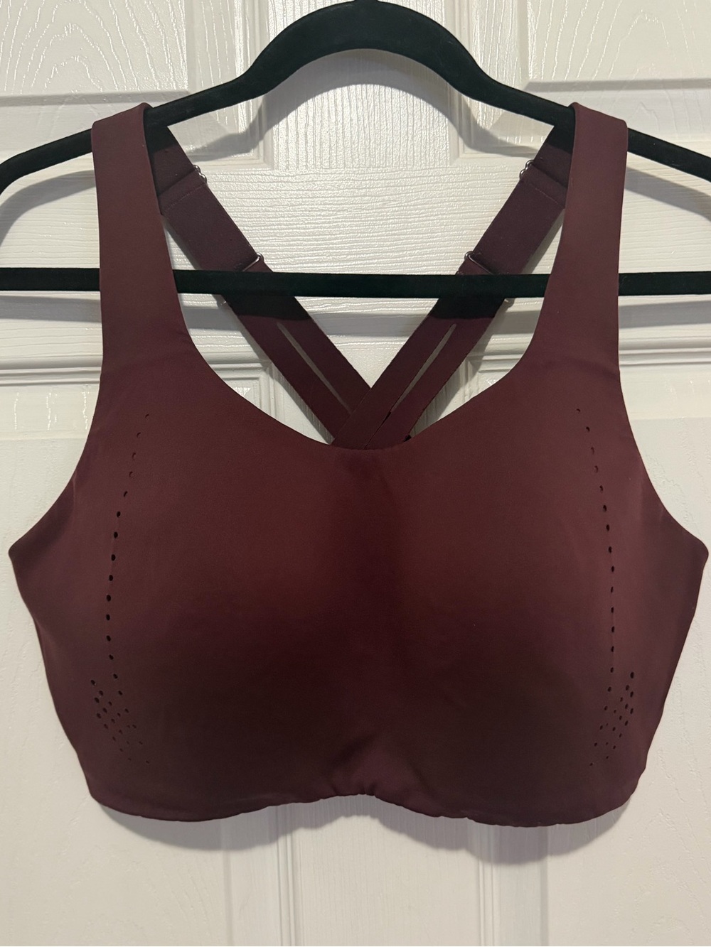 Lululemon AirSupport Bra - High Support Burgundy